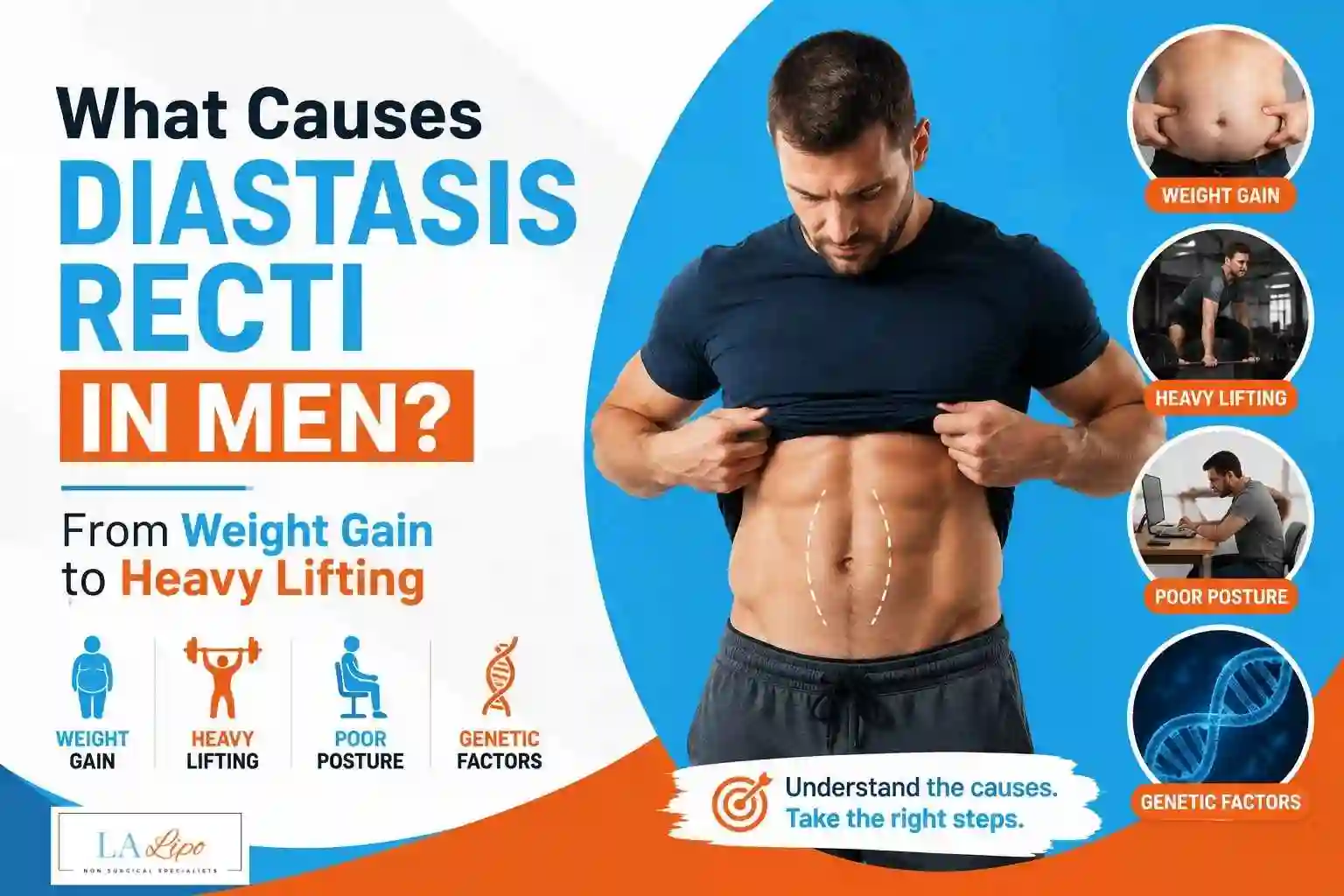 What Causes Diastasis Recti in Men? From Weight Gain to Heavy Lifting Thame